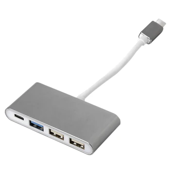 Durable Use 4 Ports Aluminum Alloy Type-C Hub01 USB3.0 USB2.0 Type-C Adapter For Macbook For Laptop PC
Durable Use 4 Ports Aluminum Alloy Type-C Hub01 USB3.0 USB2.0 Type-C Adapter For Macbook For Laptop PC