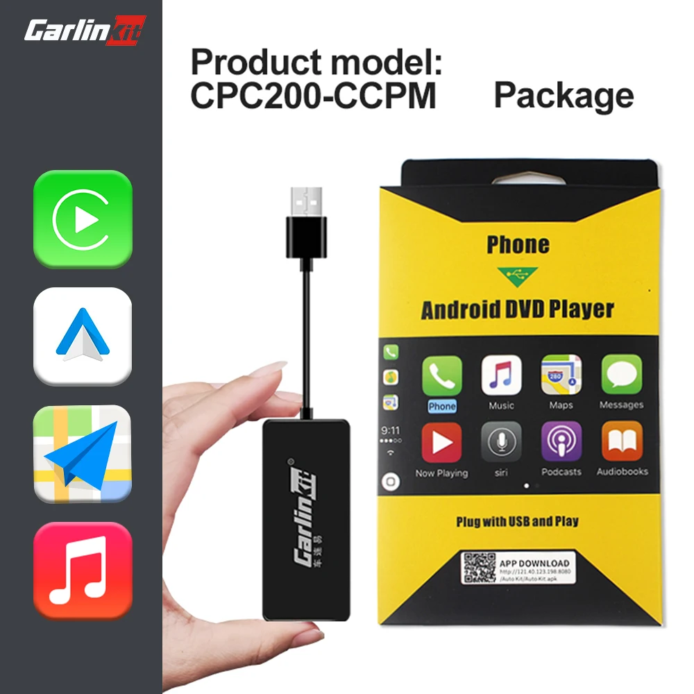 Carlinkit Android Auto Dongle CarPlay Wired USB for Refit Android System Autokit Navigation Mirrolink carplay adapter airplay
Carlinkit Android Auto Dongle CarPlay Wired USB for Refit Android System Autokit Navigation Mirrolink carplay adapter airplay