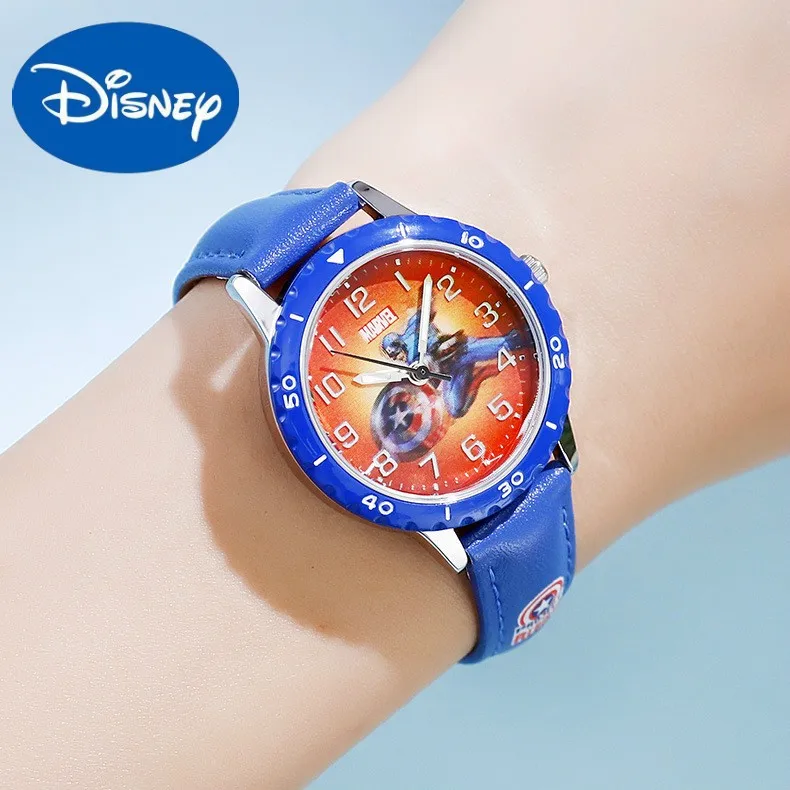 Authentic Disney Animated Character Watch Spiderman Children's Watch American Team Cartoon Student Boy Quartz Watch
Authentic Disney Animated Character Watch Spiderman Children's Watch American Team Cartoon Student Boy Quartz Watch