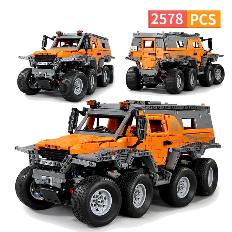 Mould king Rc Technic car toy Building Block Off-Road Vehicle Series Siberia Shaman Model kit Bricks Kid Toys for Christmas Gift
Mould king Rc Technic car toy Building Block Off-Road Vehicle Series Siberia Shaman Model kit Bricks Kid Toys for Christmas Gift