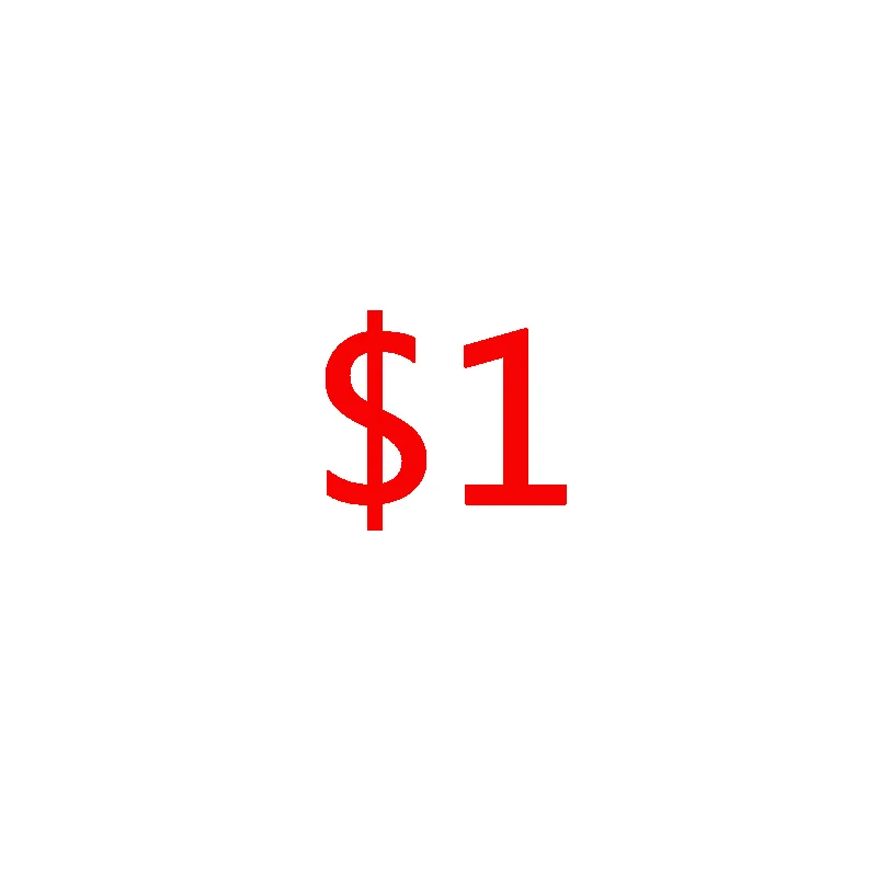 T-$1 link for custom-make stickers shiping fee