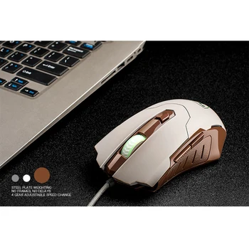 Gaming Mouse Backlight 2400dpi 5.8GHZ Wired USB Mouse for Desktop Computer LHB99
Gaming Mouse Backlight 2400dpi 5.8GHZ Wired USB Mouse for Desktop Computer LHB99