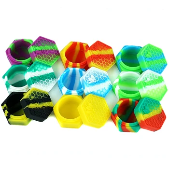 3pcs 26ml Silicone Storage Dab Box with Lid Containers for Wax Oil Ointment Bee Hexagon Smoking Accessories Colorful
3pcs 26ml Silicone Storage Dab Box with Lid Containers for Wax Oil Ointment Bee Hexagon Smoking Accessories Colorful