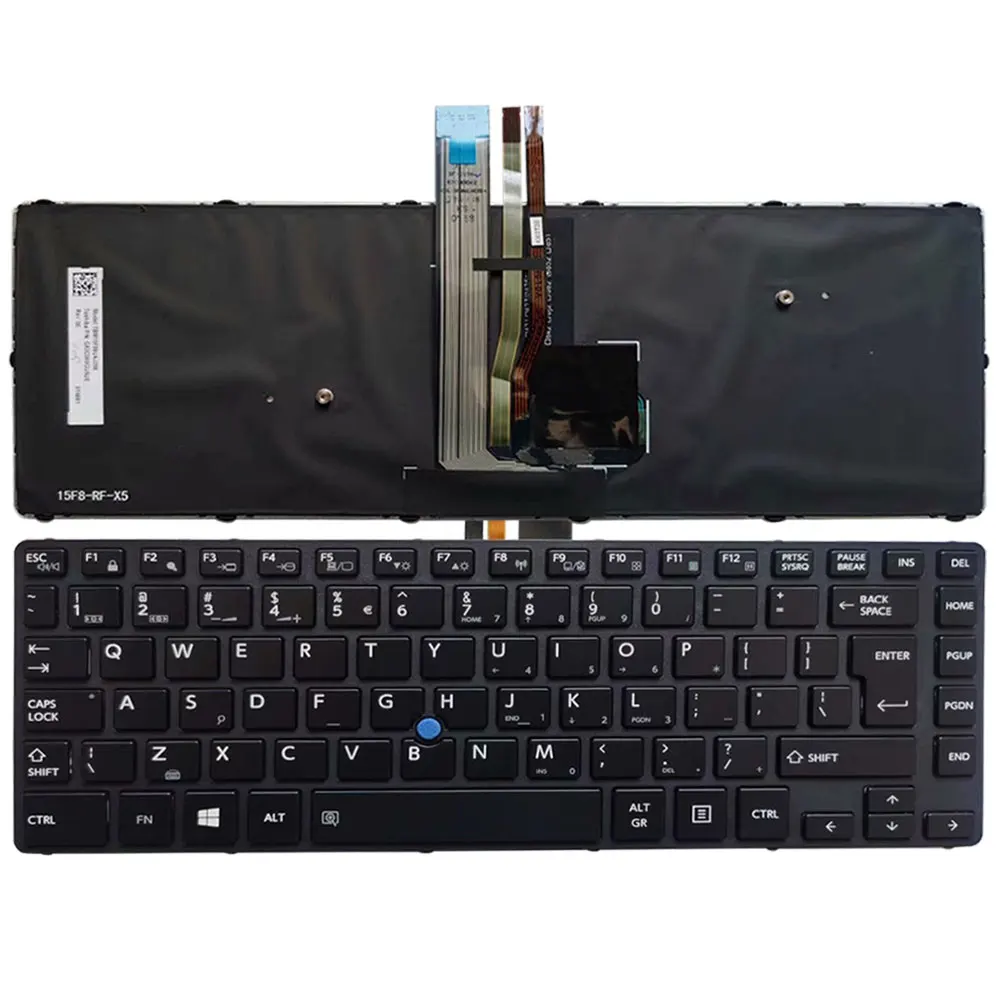 Новая клавиатура для ноутбука US для Toshiba a40-c a40-c1430 a40-c1440 с рамкой и подсветкой + trackpoint
Новая клавиатура для ноутбука US для Toshiba a40-c a40-c1430 a40-c1440 с рамкой и подсветкой + trackpoint