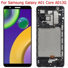 Écran tactile LCD avec châssis, 5.3 pouces, pour Samsung Galaxy A01 Core SM-A013M/DS A013F A013G, Original, nouveau=