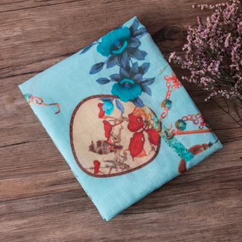 High end natural ramie fabric Lotus green antique fan print tissus High grade gown dress cheongsam patchwork
High end natural ramie fabric Lotus green antique fan print tissus High grade gown dress cheongsam patchwork