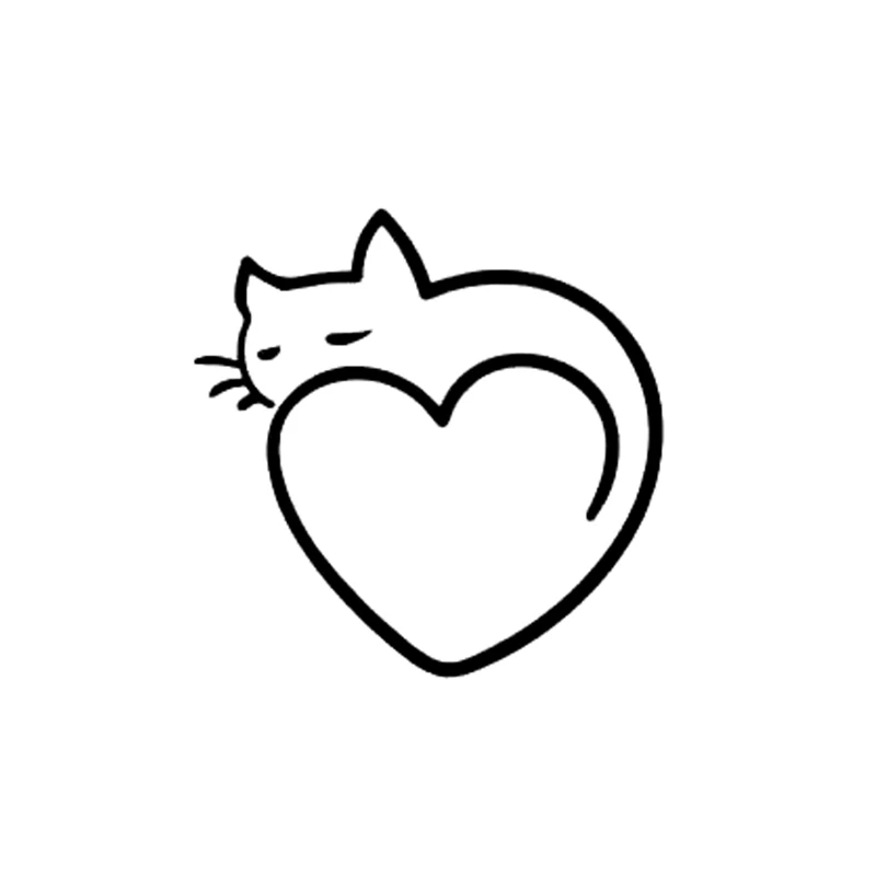 Car Sticker Creative Cute Heart-shaped Cat Car Sticker Vinyl Car Decoration Decal Accessories, ZWW0572, 11.5cm*11.5cm
Car Sticker Creative Cute Heart-shaped Cat Car Sticker Vinyl Car Decoration Decal Accessories, ZWW0572, 11.5cm*11.5cm