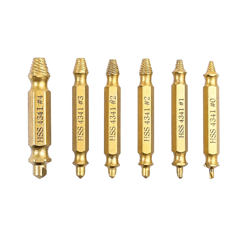 Vastar 5/6pcs Damaged Screw Extractor HSS Metal Broken Screw Speed Out Easy Out Guide Drill Bits Set Bolt Remover Tools
Vastar 5/6pcs Damaged Screw Extractor HSS Metal Broken Screw Speed Out Easy Out Guide Drill Bits Set Bolt Remover Tools