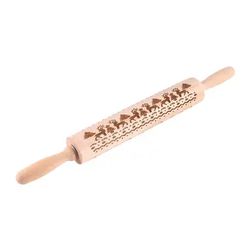 43 * 5cm dog Snowflake Cat Wooden Rolling Pin Embossing Biscuits Baking Noodle Biscuit Fondant Cake Dough Pattern Roller
43 * 5cm dog Snowflake Cat Wooden Rolling Pin Embossing Biscuits Baking Noodle Biscuit Fondant Cake Dough Pattern Roller