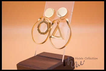 Asymmetric Geometrical Earrings for Women Artistic Shape Morden Style with Circle and Triangle Stronly Recommended Item by HuWu
Asymmetric Geometrical Earrings for Women Artistic Shape Morden Style with Circle and Triangle Stronly Recommended Item by HuWu