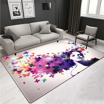 Colorful Butterfly Girl Rugs And Flower Carpets Kids Baby Home Living Room Large Bedroom Hallway kitchen Door Floor Bath Mat
Colorful Butterfly Girl Rugs And Flower Carpets Kids Baby Home Living Room Large Bedroom Hallway kitchen Door Floor Bath Mat