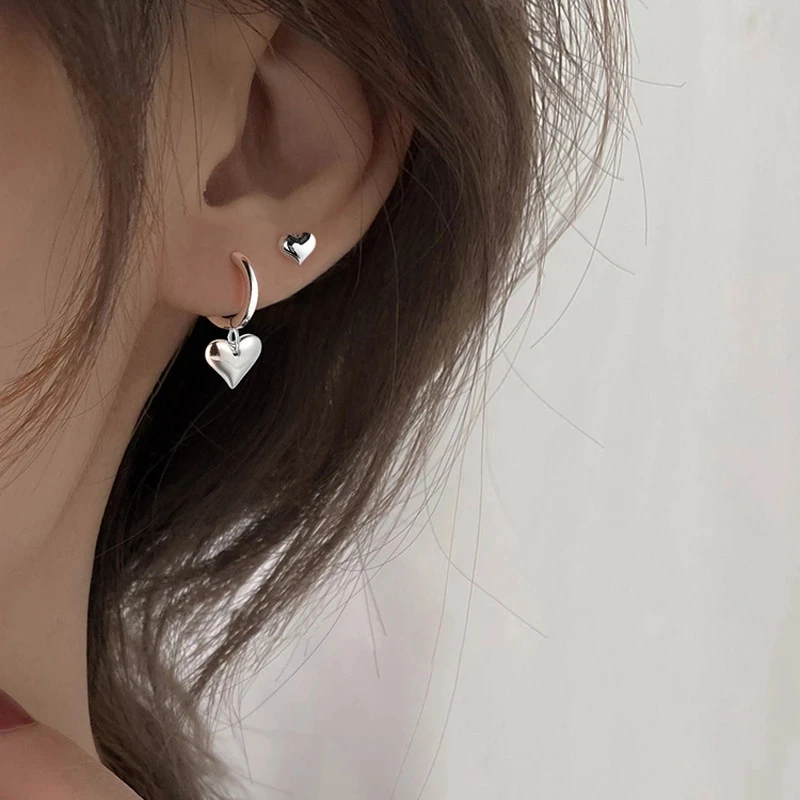 LByzHan – boucles d'oreilles asymétriques en argent Sterling 925, bijoux de fête, accessoires 3