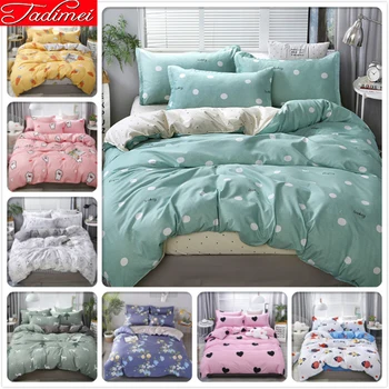 AB Double Side Duvet Cover Sheet Pillowcase Bedding Set Adult Kid Child Soft Cotton Bed Linen Single Twin Double Queen King size
AB Double Side Duvet Cover Sheet Pillowcase Bedding Set Adult Kid Child Soft Cotton Bed Linen Single Twin Double Queen King size
