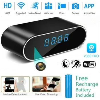 1080P HD Clock Camera WIFI Control Concealed IR Night View Alarm Camcorder PK Z10 Digital Clock Video Camera Mini DV DVR
1080P HD Clock Camera WIFI Control Concealed IR Night View Alarm Camcorder PK Z10 Digital Clock Video Camera Mini DV DVR