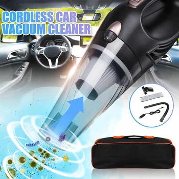 106W Wireless Cordless Car Vacuum Cleaner Automobile Auto Portable Handheld Vacuum Cleaner Wet Dry Dual Use Mini Dust Catcher
106W Wireless Cordless Car Vacuum Cleaner Automobile Auto Portable Handheld Vacuum Cleaner Wet Dry Dual Use Mini Dust Catcher