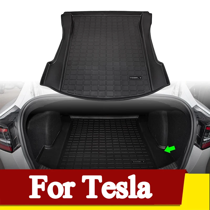 Leather Car Rear Trunk Mat For Tesla Model 3 Waterproof Protective Pads Cargo Liner Trunk Tray Floor Mat Logo
Leather Car Rear Trunk Mat For Tesla Model 3 Waterproof Protective Pads Cargo Liner Trunk Tray Floor Mat Logo