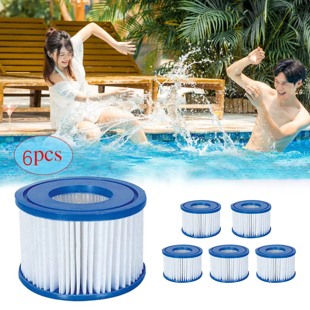 Swimming Pool Spa Filter Cartridge Replacement Antibacterial Filter Water Filter Cleaner Pool Accessories 6PC safe and healthy
Swimming Pool Spa Filter Cartridge Replacement Antibacterial Filter Water Filter Cleaner Pool Accessories 6PC safe and healthy