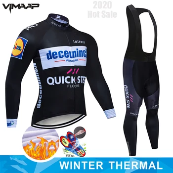 2020 Pro Team QUICK STEP Cycling Jersey 9D Bib Set Belgium Bike Clothing Mens Winter Thermal Fleece Bicycle Clothes Cycling Wear 
2020 Pro Team QUICK STEP Cycling Jersey 9D Bib Set Belgium Bike Clothing Mens Winter Thermal Fleece Bicycle Clothes Cycling Wear