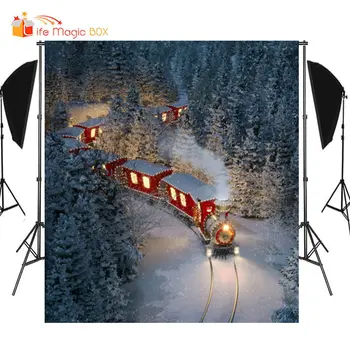 LIFE MAGIC BOX Photographic Background Christmas Trees Trains Photocall Children Party Video Backdrops 
LIFE MAGIC BOX Photographic Background Christmas Trees Trains Photocall Children Party Video Backdrops