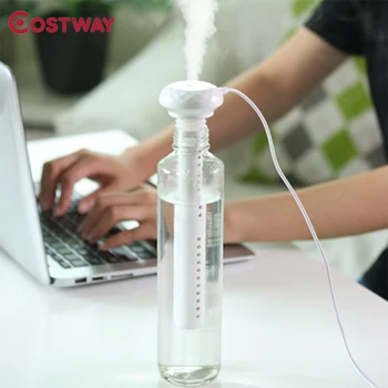 Costway Unlimited Capacity Humidifier USB Diamond Bottle Aromatherapy Essential Oil Diffuser Household Silent Spray Humidifier
Costway Unlimited Capacity Humidifier USB Diamond Bottle Aromatherapy Essential Oil Diffuser Household Silent Spray Humidifier