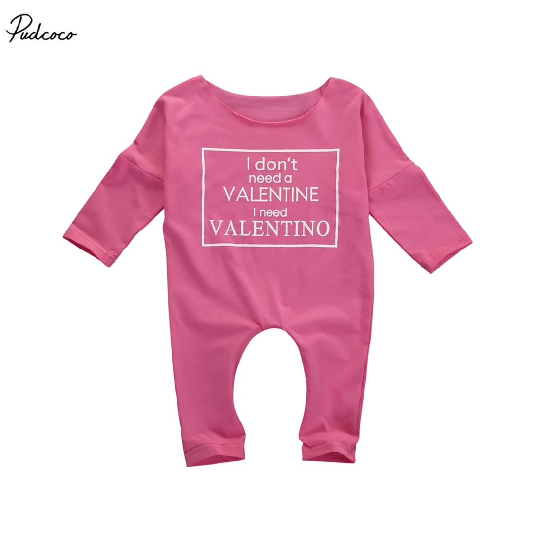 Cotton Newborn Baby Girls 2017 New Summer Letter Romper Long Sleeve Pink Jumpsuit Clothes Outfits 1Pcs HOT
Cotton Newborn Baby Girls 2017 New Summer Letter Romper Long Sleeve Pink Jumpsuit Clothes Outfits 1Pcs HOT