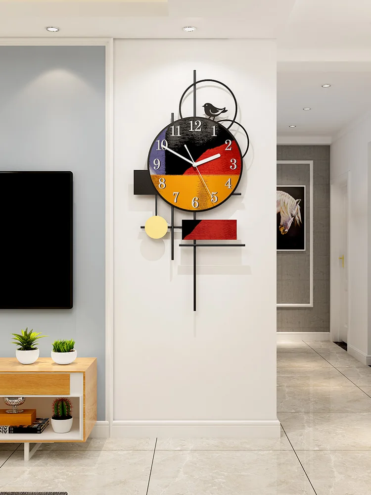 Clock Wall Clock Living Room Personality Creative Fashion Modern Simple and Light Luxury Mute Home European Style Wall Watch
Clock Wall Clock Living Room Personality Creative Fashion Modern Simple and Light Luxury Mute Home European Style Wall Watch