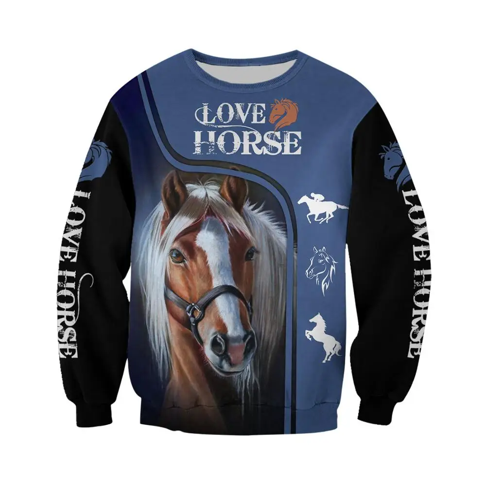 Love Horse racing 3D All Over Printed Sweatshirt For Men / Women Harajuku Long sleeve sweatshirt Casual Hipster Pullover
Love Horse racing 3D All Over Printed Sweatshirt For Men / Women Harajuku Long sleeve sweatshirt Casual Hipster Pullover
