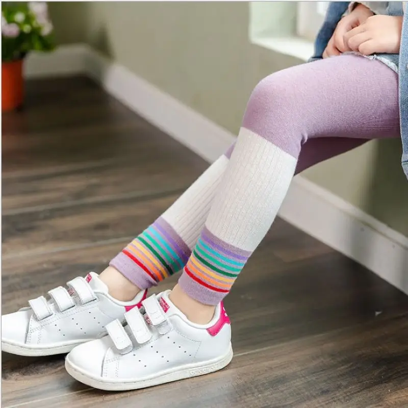 Kids Leggings For Girls Cotton 2020 spring summer Children Pants Trousers 1-9Years | Мать и ребенок