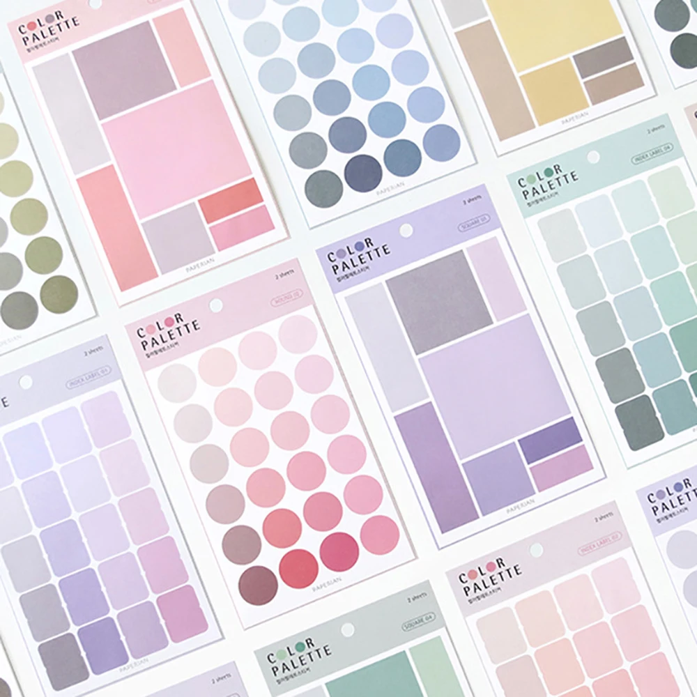 4 Sheets Solid Color Dots Label Stickers Decorative Stickers Bullet Journal for DIY Diary Scrapbooking Student Stationery
4 Sheets Solid Color Dots Label Stickers Decorative Stickers Bullet Journal for DIY Diary Scrapbooking Student Stationery