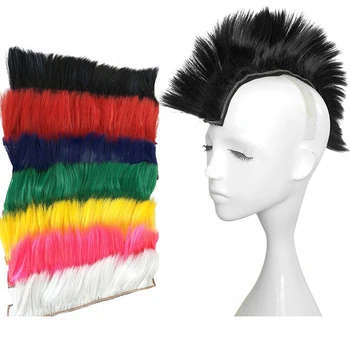 Colorful Cockscomb Modeling Wig Motorcycle Helmet Wig Halloween Chemical Fiber Wig For A Variety Of Helmets
Colorful Cockscomb Modeling Wig Motorcycle Helmet Wig Halloween Chemical Fiber Wig For A Variety Of Helmets