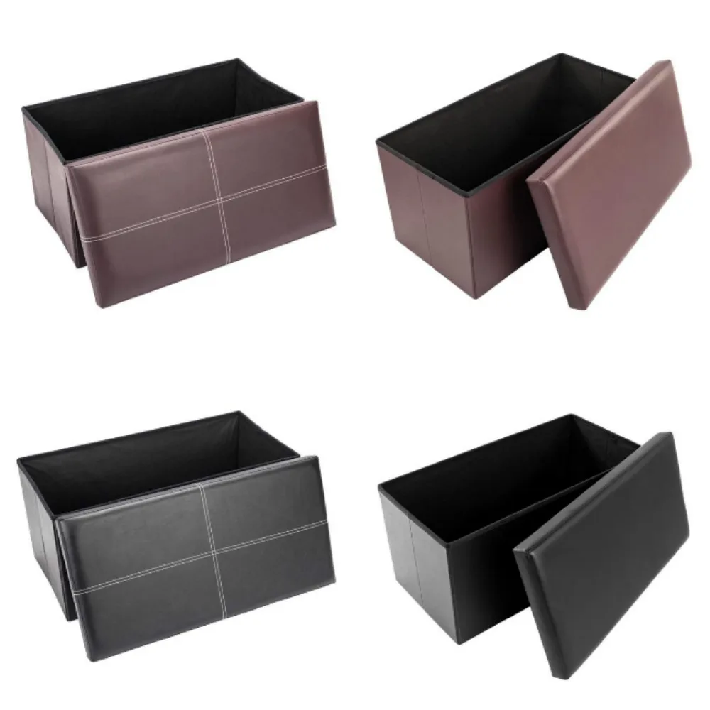 Bench Footstool Storage Stool Cabinet Practical PVC Leather Rectangle Shape 76*38*38CM U.S. Stock
Bench Footstool Storage Stool Cabinet Practical PVC Leather Rectangle Shape 76*38*38CM U.S. Stock