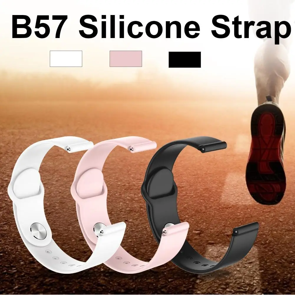 B57 Smart Watch Replacement Strap High Quality Silicone Smart Watch Wristband Comfortable Band Accessories
B57 Smart Watch Replacement Strap High Quality Silicone Smart Watch Wristband Comfortable Band Accessories