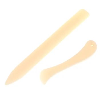 2Pcs/Set Bone Folder Craft Tools Pastic Open Leather Knife For Leather Scoring Folding Creasing Paper Home Handmade Accessories
2Pcs/Set Bone Folder Craft Tools Pastic Open Leather Knife For Leather Scoring Folding Creasing Paper Home Handmade Accessories