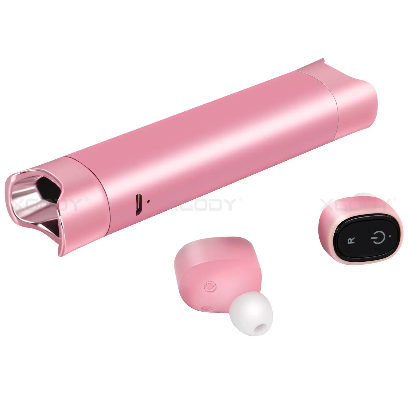 Bluetooth Headphone Mini Ture Wireless Earbuds Waterproof In Ear Stereo Headset
Bluetooth Headphone Mini Ture Wireless Earbuds Waterproof In Ear Stereo Headset