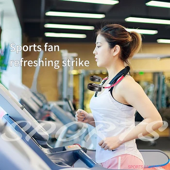 Neckband Lazy Neck Hanging Dual Cooling Fan Mini Portable Sport Bladeless Fan USB Rechargeable Leafless Cooling For Sport Office
Neckband Lazy Neck Hanging Dual Cooling Fan Mini Portable Sport Bladeless Fan USB Rechargeable Leafless Cooling For Sport Office