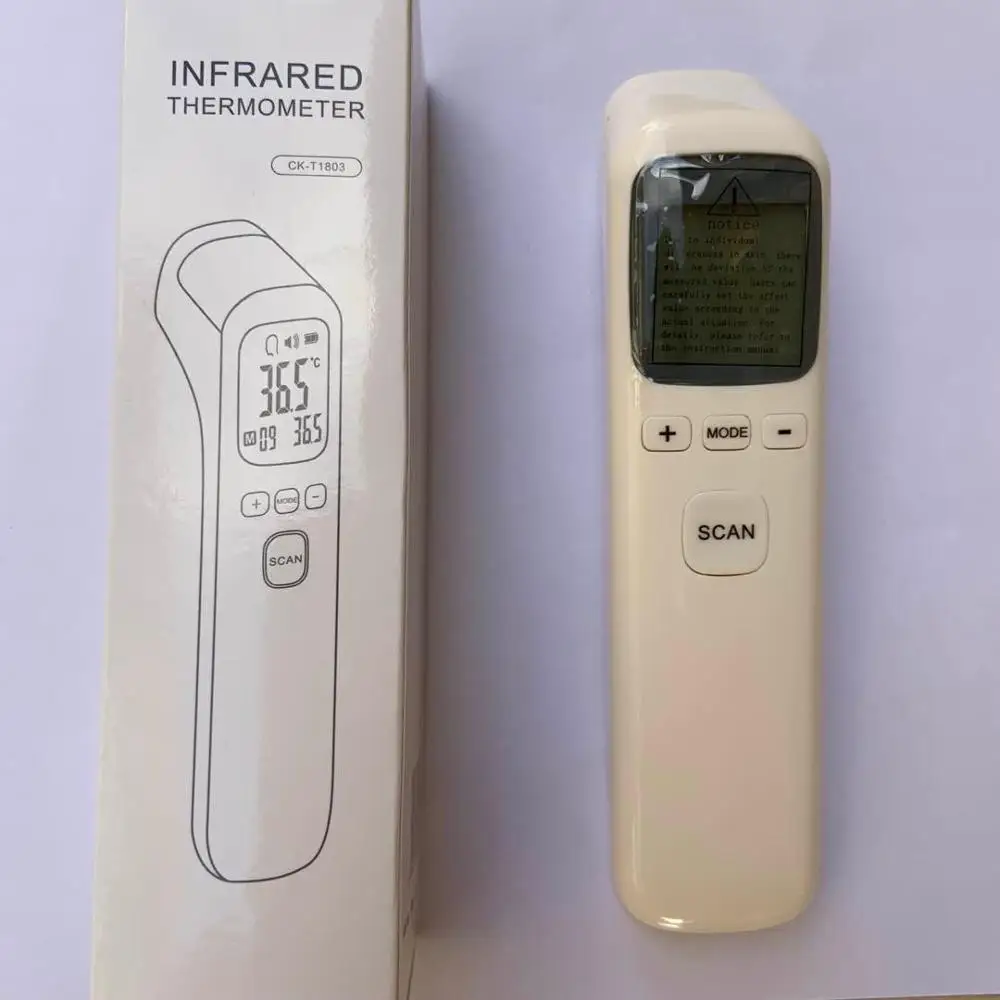 2019 Muti-fuction Baby/adult Digital Termomete Infrared Forehead Body Thermometer Gun Non-contact Temperature Measurement Device
2019 Muti-fuction Baby/adult Digital Termomete Infrared Forehead Body Thermometer Gun Non-contact Temperature Measurement Device