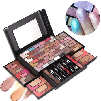 86 Color Professional Makeup Set Eye Shadow Pallet Eyeshadow Power Kit With Lipstick Blush Brushes Multifunctional Cosmetic Tool
86 Color Professional Makeup Set Eye Shadow Pallet Eyeshadow Power Kit With Lipstick Blush Brushes Multifunctional Cosmetic Tool