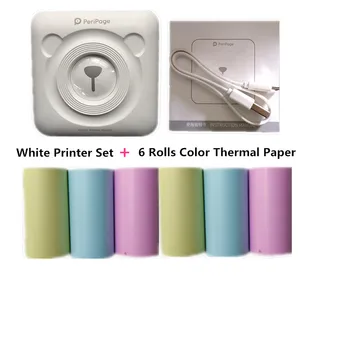 A6 Peripage Pocket Photo Printer Thermal Mini Label Sticker Printer POS Bluetooth Portable Printer for Android iOS Mobile Phones
A6 Peripage Pocket Photo Printer Thermal Mini Label Sticker Printer POS Bluetooth Portable Printer for Android iOS Mobile Phones