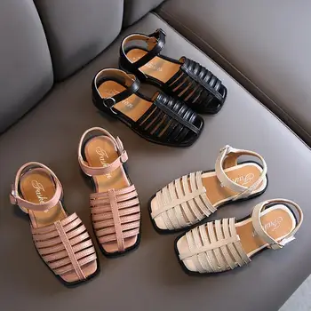 Fashion Girls Summer Shoes Newest Children Soft Leather Rome Sandals For Girl Kids Casual Sandals Girl Shoes 3 Color
Fashion Girls Summer Shoes Newest Children Soft Leather Rome Sandals For Girl Kids Casual Sandals Girl Shoes 3 Color