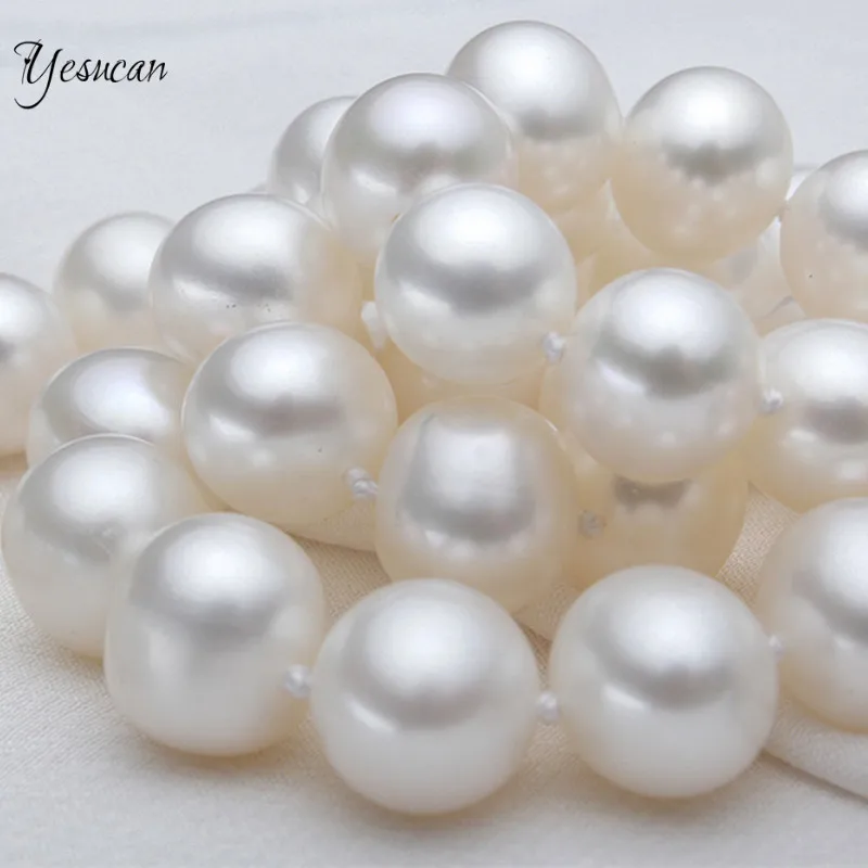 Yesucan Natural Freshwater Cultured Pearl White No Flaws Round Nonporous DIY Jewelry Making 1PC
Yesucan Natural Freshwater Cultured Pearl White No Flaws Round Nonporous DIY Jewelry Making 1PC