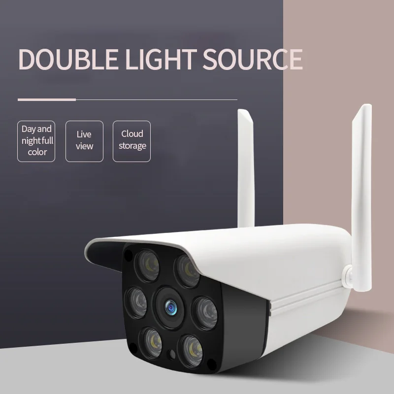 HD Wireless IP Camera Outdoor Waterproof 1080P Infrared Lamp Light Night Vision WIFI PTZ Security Camera Video Surveillance
HD Wireless IP Camera Outdoor Waterproof 1080P Infrared Lamp Light Night Vision WIFI PTZ Security Camera Video Surveillance