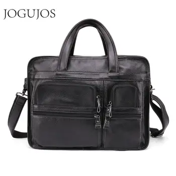 JOGUJOS Business Laptop Casual Tote Briefcase Genuine Leather Men Briefcase Shoulder Crossbody Bag Men's Handbag Travel Bag
JOGUJOS Business Laptop Casual Tote Briefcase Genuine Leather Men Briefcase Shoulder Crossbody Bag Men's Handbag Travel Bag