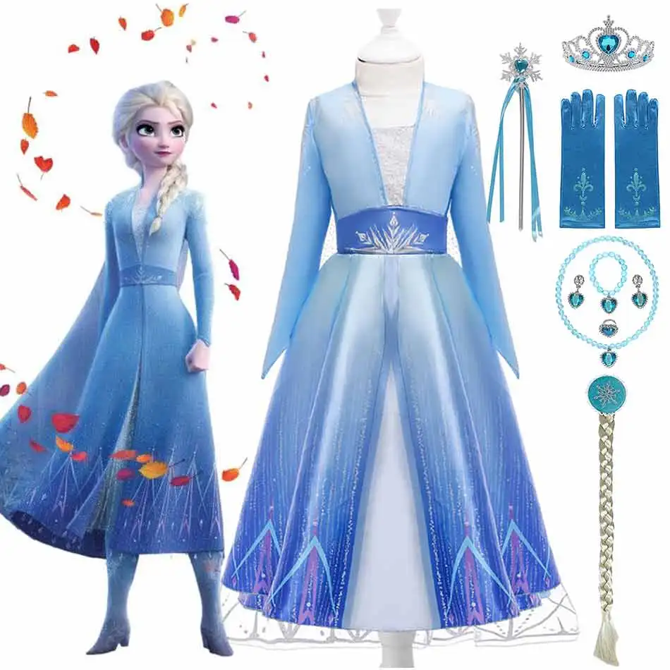 Frozen elsa blue dress