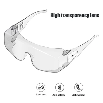 5pcs Safety Goggles Wind-Proof Protective Goggles Eye Protection Transparent Goggles Eye Protector Anti-splash Anti Pollution
5pcs Safety Goggles Wind-Proof Protective Goggles Eye Protection Transparent Goggles Eye Protector Anti-splash Anti Pollution