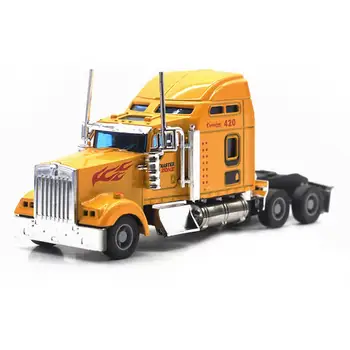 1:42 American Alloy Trailer Head Heavy Truck Model Car with Sound & Light Simulation Transport Model Toys For Kids Birthday Gift
1:42 American Alloy Trailer Head Heavy Truck Model Car with Sound & Light Simulation Transport Model Toys For Kids Birthday Gift
