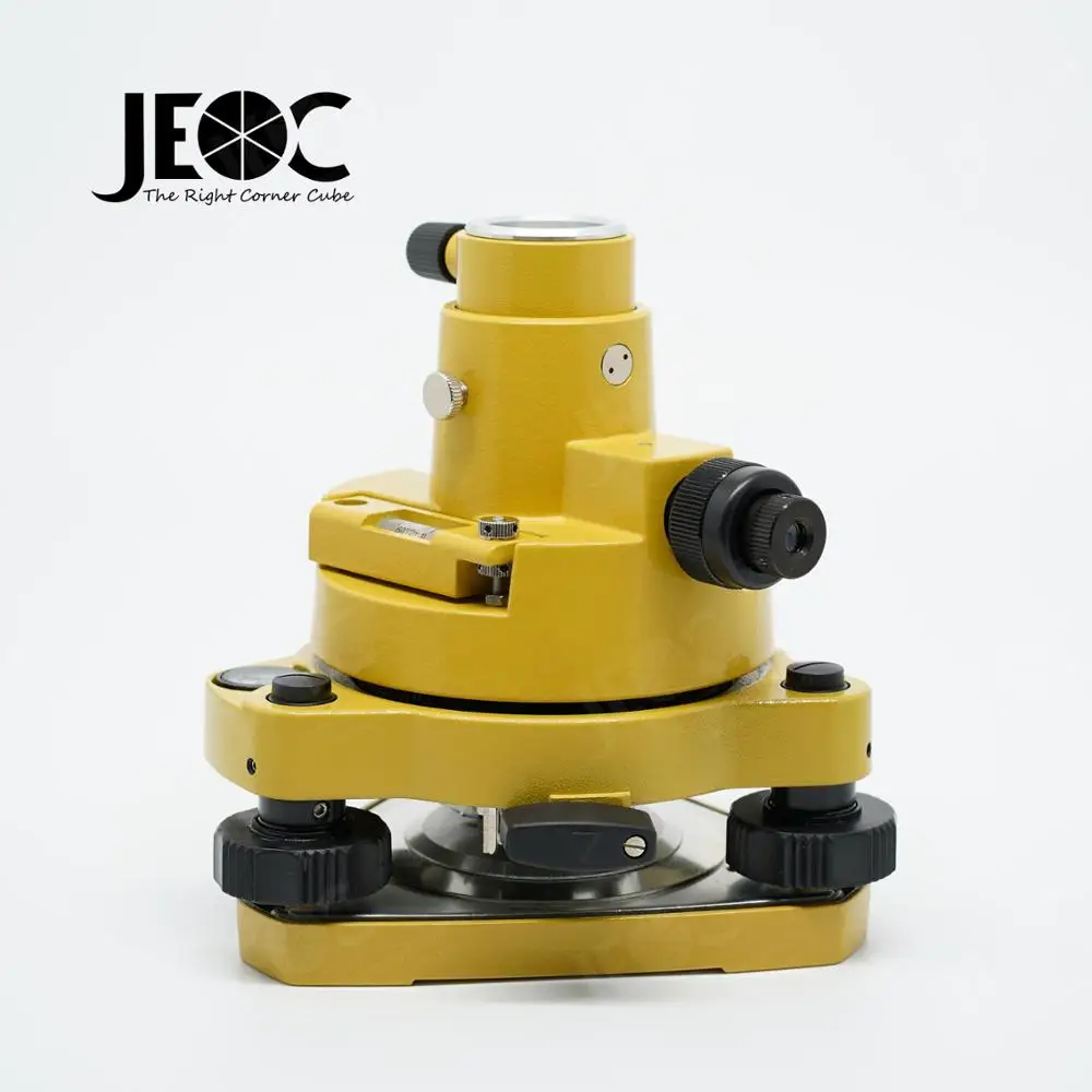 JEOC Tribrach & Adapter стиль Topcon с оптическим увеличением желтый серый и черный |