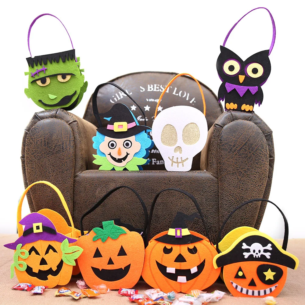 Colorful Halloween Candy Bag Gift Bags Pumpkin Trick or Treat Bags Sacks Halloweens Gift for Kids Event Party Supplies Decor -TH
Colorful Halloween Candy Bag Gift Bags Pumpkin Trick or Treat Bags Sacks Halloweens Gift for Kids Event Party Supplies Decor -TH
