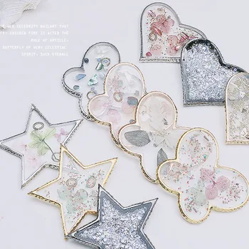 1pcs Resin Palette Transparent Agate Star/Heart/Butterfly Storage Painted Palette Tray Gel Nail Polish Display Nail Art Stand#10
1pcs Resin Palette Transparent Agate Star/Heart/Butterfly Storage Painted Palette Tray Gel Nail Polish Display Nail Art Stand#10
