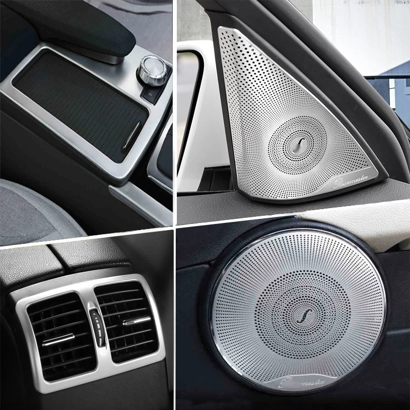 Car Inner Gearshift Air Conditioning CD Panel Door Armrest Cover Trim Sticker Accessories for for C Class W204 2008-14
Car Inner Gearshift Air Conditioning CD Panel Door Armrest Cover Trim Sticker Accessories for for C Class W204 2008-14