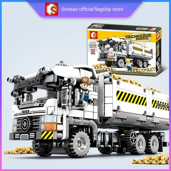 Science and Technology Machinery Series Engineering Earth Truck Compatible Insert DIY Building Blocks Toys
Science and Technology Machinery Series Engineering Earth Truck Compatible Insert DIY Building Blocks Toys